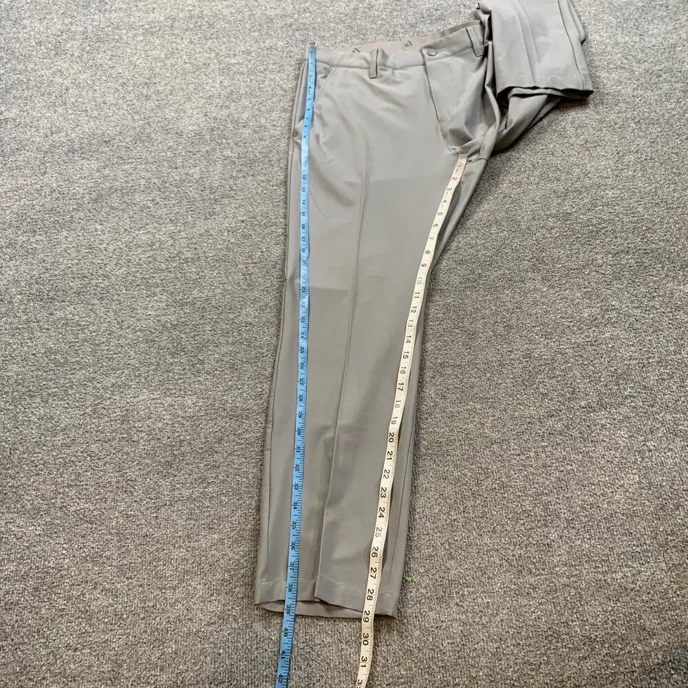 Adidas Pants Men 34 Iron Grey Ultimate365 Golf Lightweight Moisture Wicking